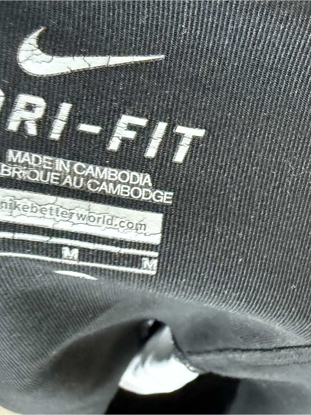 Nike|Black Athletic Skort,Micro skirt with White Swoosh•••Athleisure loungewear - Picture 8 of 12